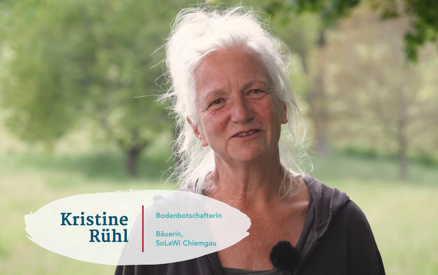 Bodenbotschafterin Kristine Rühl | Bio-Stiftung Schweiz